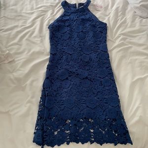 NWT Pink Lily Lace Dress